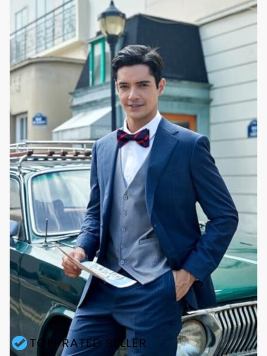 Amazon.com: YOHOWA Bow Ties for Men Stripe Self Tie Bowtie  Striped Self Tie Bowtie Set Elegant Formal Wedding Tuxedo Accessory Classic